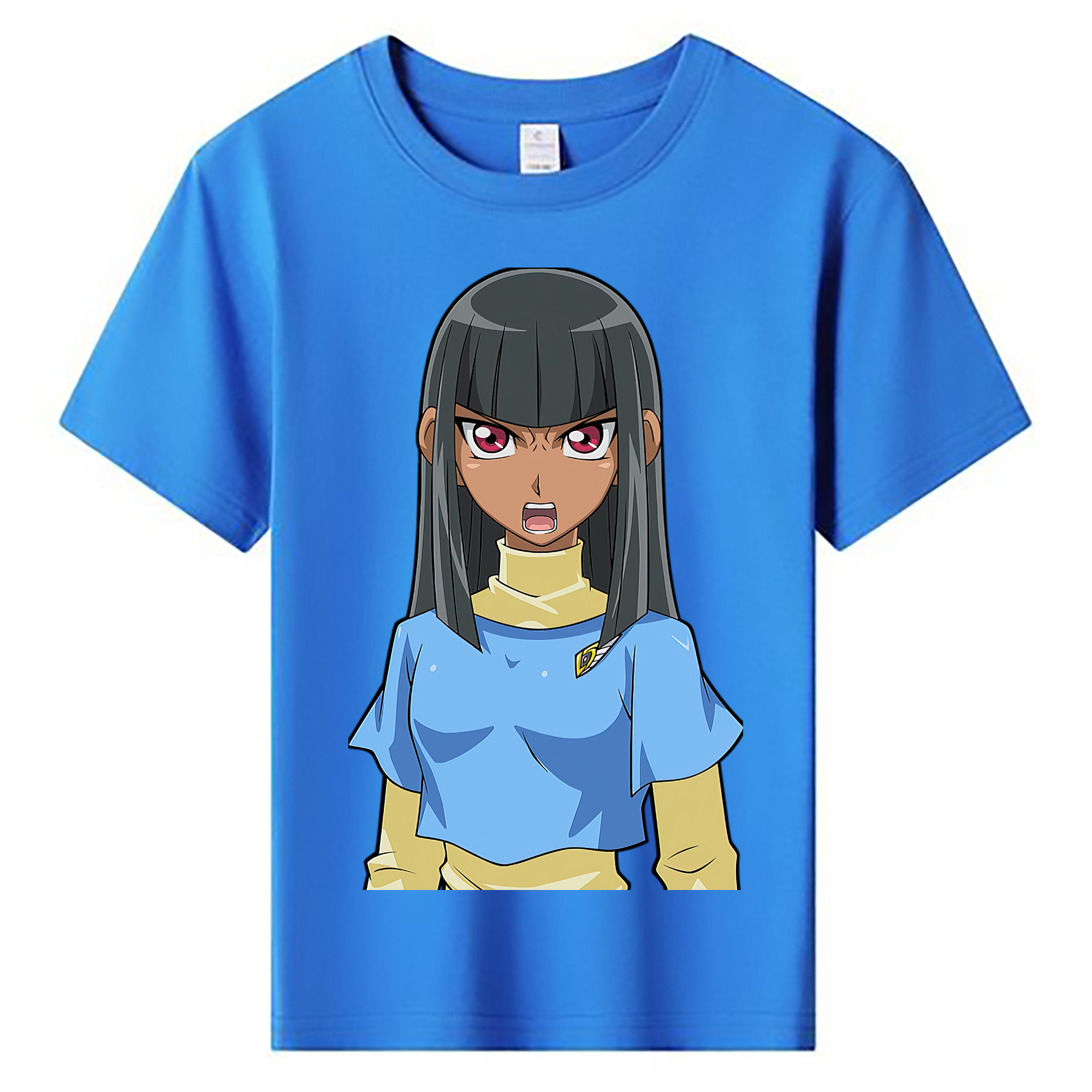 （画像用） 遊☆戯☆王 Yu-Gi-Oh! 綿100％キッズTシャツ（フロントプリント）